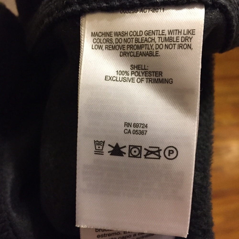 Columbia black fleece vest - Picture 7 of 7